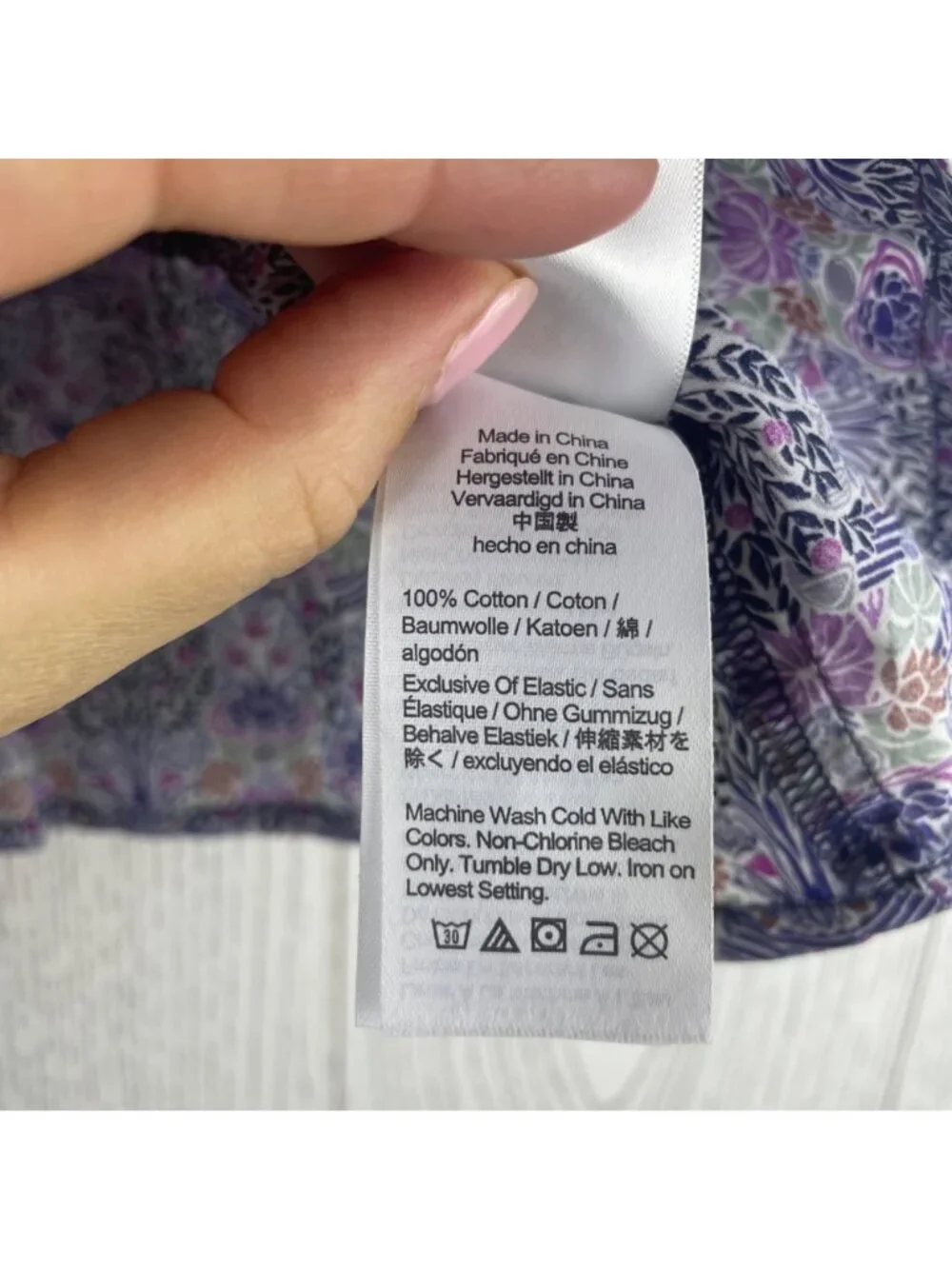 J.Crew Liberty Fabric Floral Smocked Puff Sleeve Peplum Top Medium Cotton BG161